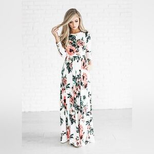 COPY - Maxi Floral Dress